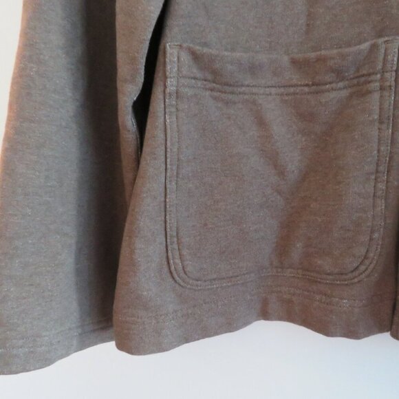 EVERLANE The French Terry Chore Jacket in Overcast Brown - Men's Size XXL - Picture 7 of 15